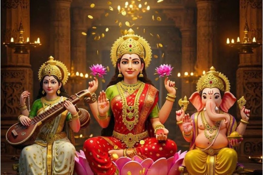 Lakshmi Ganesh Saraswati Puja 2025: दीपावली पर क्यों पूजे जाते हैं लक्ष्मी के साथ गणेश और सरस्वती, जानें रोचक तथ्य
