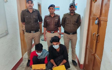 हल्द्वानी : झपटमारी करने वाले दो बदमाश आकाश और अजीम को पुलिस ने 24 घंटे में किया गिरफ्तार…