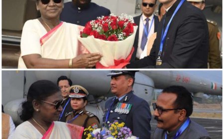 हल्द्वानी : राष्ट्रपति द्रौपदी मुर्मू का आर्मी हेलीपैड पर कुमाऊं कमिश्नर दीपक रावत एवं डीएम ललित मोहन रयाल ने किया स्वागत…