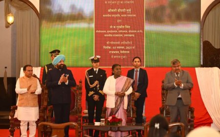 नैनीताल : राष्ट्रपति द्रौपदी मुर्मू ने राजभवन स्थापना के 125 वर्ष पूरा होने पर आयोजित समारोह की शोभा बढ़ाई…