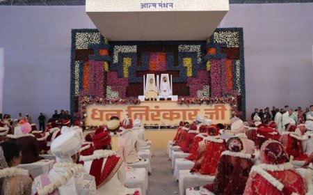 हल्द्वानी : 78वें निरंकारी संत समागम के समापन उपरांत निरंकारी सामूहिक विवाह समारोह का हुआ आयोजन…