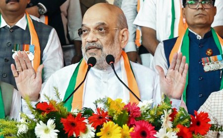 अमित शाह का 'वंदे मातरम' संदेश: 2047 तक भारत को महान राष्ट्र बनाने का लें संकल्प