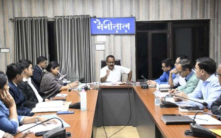 हल्द्वानी : डीएम ललित मोहन रयाल ने जल जीवन मिशन की समीक्षा बैठक,समय सीमा के अंदर कार्य पूरा करने के दिए निर्देश…