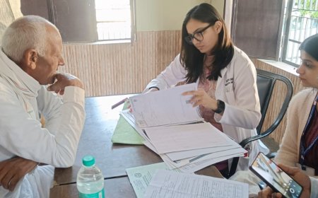 हरिद्वार के भल्लस्वागाज में SGRR मेडिकल टीम का फ्री कैंसर अवेयरनेस कैंप, 812 लोगों ने कराया स्वास्थ्य परीक्षण