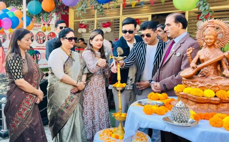 सीआईएमएस एंड यूआईएचएमटी ग्रुप ऑफ कॉलेज में ‘धरोहर फेस्ट–2025’ का रंगारंग आगाज़