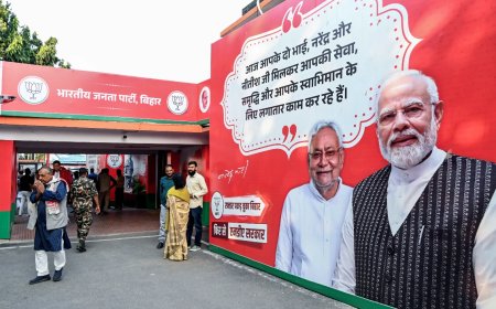 Bihar Results: शुरुआती रुझानों में BJP बन रही सबसे बड़ी पार्टी, दूसरे नंबर पर JDU, जानें RJD और Congress का क्या है हाल?