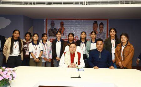 साबरमती आश्रम के अनुभव लेकर लौटे देवप्रयाग के होनहार विद्यार्थी