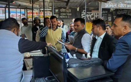 हल्द्वानी : डीएम के निर्देश पर तहसील में हुआ औचक निरीक्षण,15 लोगों को जारी किया गया नोटिस…