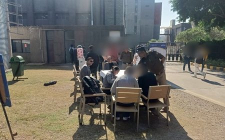 ड्रग्स फ्री कैंपस अभियान-जांच में नशे कीपुष्टि नहीं