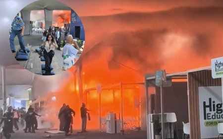 ब्राजील में COP 30 क्लाइमेट समिट के दौरान लगी भीषण आग, जान बचाकर भागे हजारों लोग