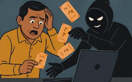 सरकारी योजना का झांसा देकर ठगी, मुंडाखेड़ा खुर्द के दर्जनों ग्रामीणों के खाते साफ