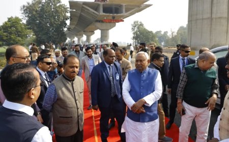 सीएम ने बिहटा-दानापुर कॉरिडोर व शेरपुर-दिघवारा पुल का किया निरीक्षण, अधिकारियों को दिए सख्त निर्देश