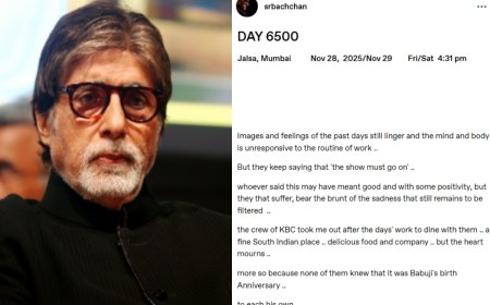 Amitabh Bachchan: धर्मेंद्र को खोने का गम और पिता की याद, बीग बी ने ब्लॉग में लिखा अपना दर्द