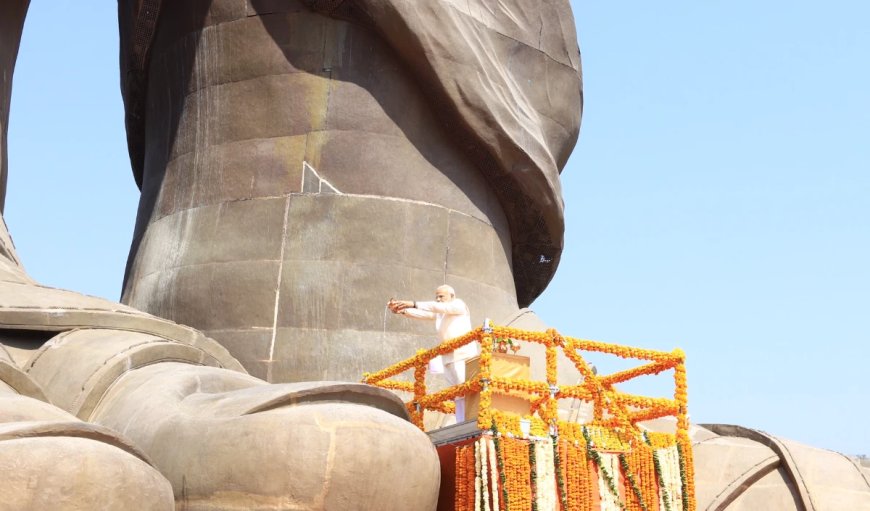 PM Modi ने सरदार पटेल को दी श्रद्धांजलि, ‘राष्ट्र्रीय एकता दिवस’ पर दोहराया एक भारत-श्रेष्ठ भारत का संकल्प