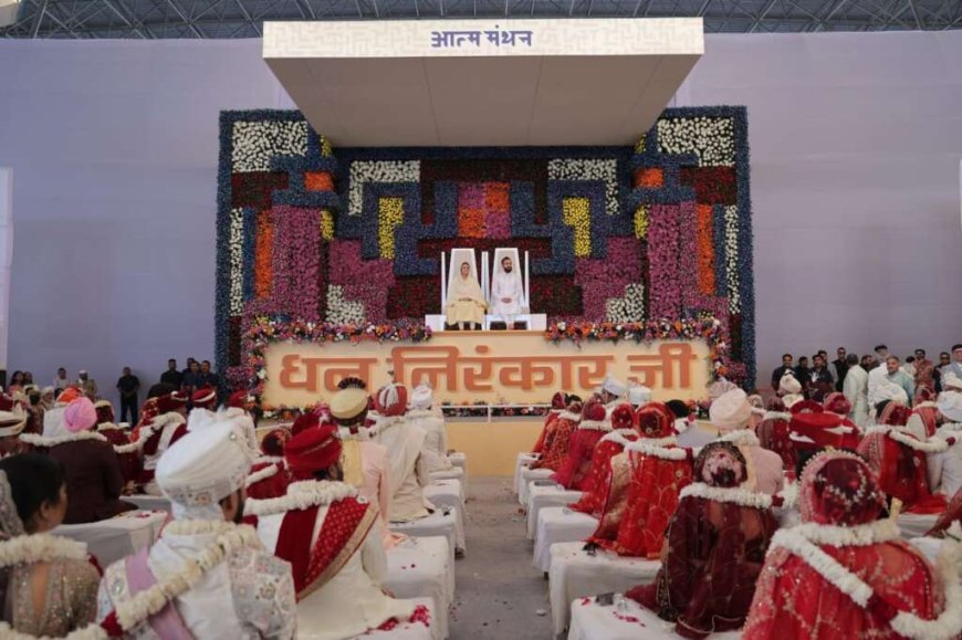 हल्द्वानी : 78वें निरंकारी संत समागम के समापन उपरांत निरंकारी सामूहिक विवाह समारोह का हुआ आयोजन…