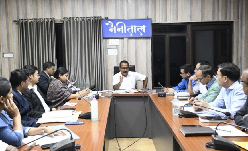 हल्द्वानी : डीएम ललित मोहन रयाल ने जल जीवन मिशन की समीक्षा बैठक,समय सीमा के अंदर कार्य पूरा करने के दिए निर्देश…