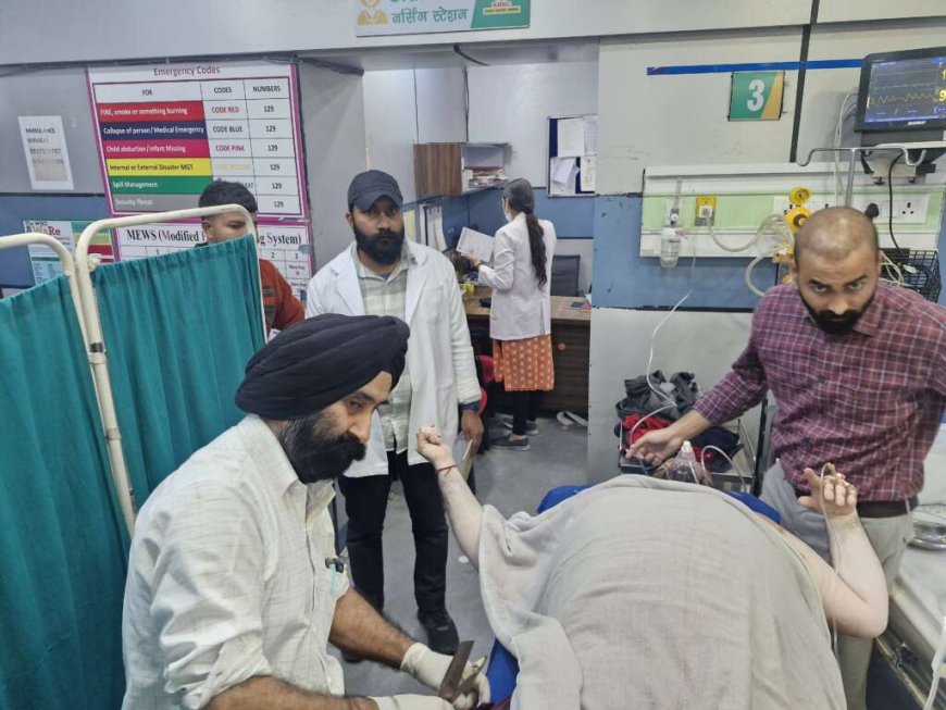 हल्द्वानी: ऊँचापुल क्षेत्र में खबर कवरेज के दौरान पत्रकार पर हमला, अस्पताल में भर्ती