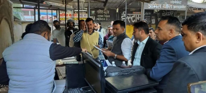 हल्द्वानी : डीएम के निर्देश पर तहसील में हुआ औचक निरीक्षण,15 लोगों को जारी किया गया नोटिस…