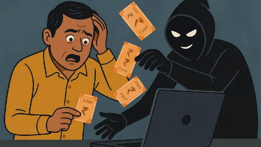 सरकारी योजना का झांसा देकर ठगी, मुंडाखेड़ा खुर्द के दर्जनों ग्रामीणों के खाते साफ