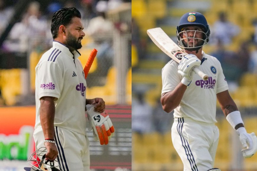 ऋषभ पंत और जुरेल ने फेंक दिए अपने विकेट, अब वॉशिंगटन सुंदर कर रहे तरफदारी