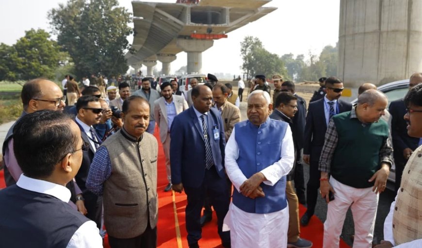 सीएम ने बिहटा-दानापुर कॉरिडोर व शेरपुर-दिघवारा पुल का किया निरीक्षण, अधिकारियों को दिए सख्त निर्देश