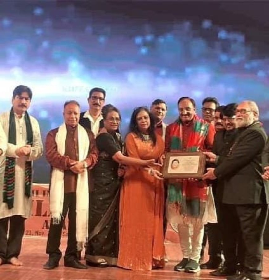 डॉ0. रमेश पोखरियाल ‘निशंक’ को ‘लाइफ टाइम अचीवमेंट अवार्ड’। 