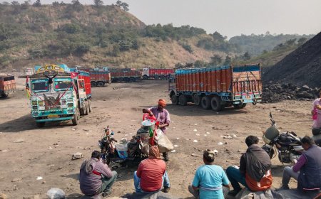 Bokaro News : लोडिंग प्वाइंट में तीन दिनों से खड़े हैं 60-70 ट्रक