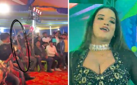 VIDEO: ‘नमवा ध देबू त छुई ना परशासन…’ गाने पर झूम रही बार बालाओं के सामने चली गोली, देखें वीडियो 