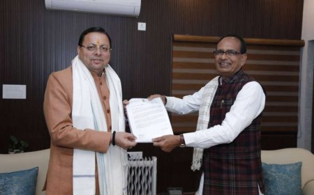 दिल्ली : सीएम पुष्कर धामी ने कृषि मंत्री शिवराज सिंह चौहान से कृषि व्यवस्था को सुदृढ़ बनाने, ग्रामीण विकास को गति देने समेत कई विषयों को लेकर की मुलाकात,