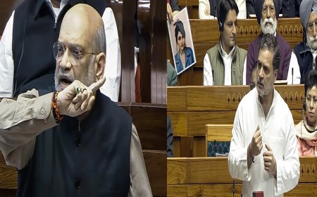 राहुल गांधी ने बीच में टोका, भड़क गए अमित शाह, बोले- संसद आपकी मर्जी के मुताबिक नहीं चलेगी