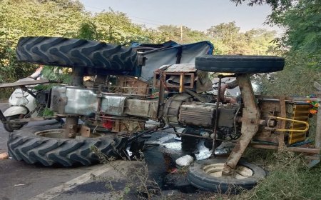 Northeast Delhi में ट्रैक्टर-ट्रॉली ने स्कूटर को टक्कर मारी, महिला की मौत