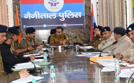 हल्द्वानी : क्रिसमस और न्यू ईयर को लेकर एसएसपी मंजुनाथ ने दिए यह निर्देश…