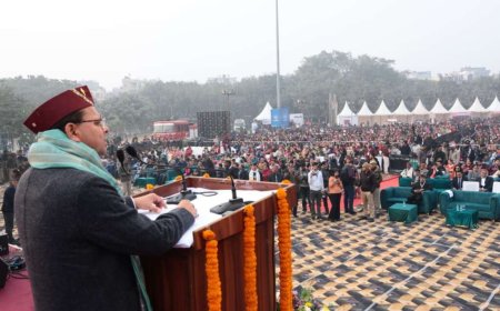 नोएडा : उत्तराखंड महाकौथिक में पहुंचे मुख्यमंत्री पुष्कर सिंह धामी,देवभूमि की संस्कृति और डेमोग्राफी की रक्षा के लिए सरकार का स्पष्ट संकल्प