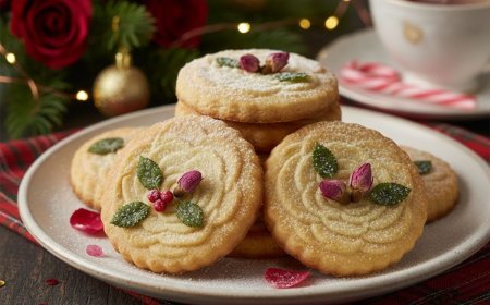 Christmas Special Rose Cookies: त्योहार का मजा बढ़ाएंगे कुरकुरे क्रिसमस स्पेशल गुलाब कुकीज
