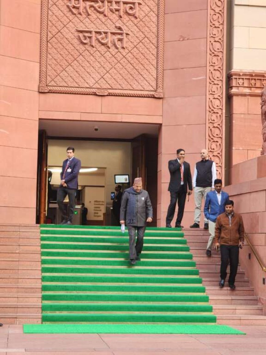 हल्द्वानी : भाई के निधन के अगले दिन संसद पहुंचे सांसद अजय भट्ट,कर्तव्यनिष्ठा और राष्ट्रसेवा की पेश की मिसाल…