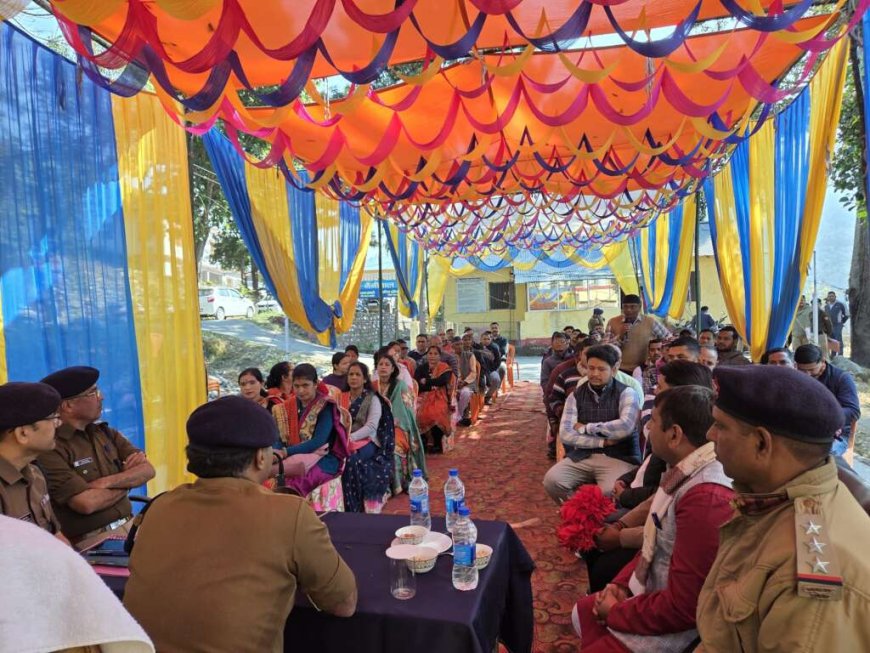 बेतालघाट : एसएसपी मंजुनाथ टीसी ने बेतालघाट थाने जन संवाद के जरिए सुनी फरियादियों की समस्या…