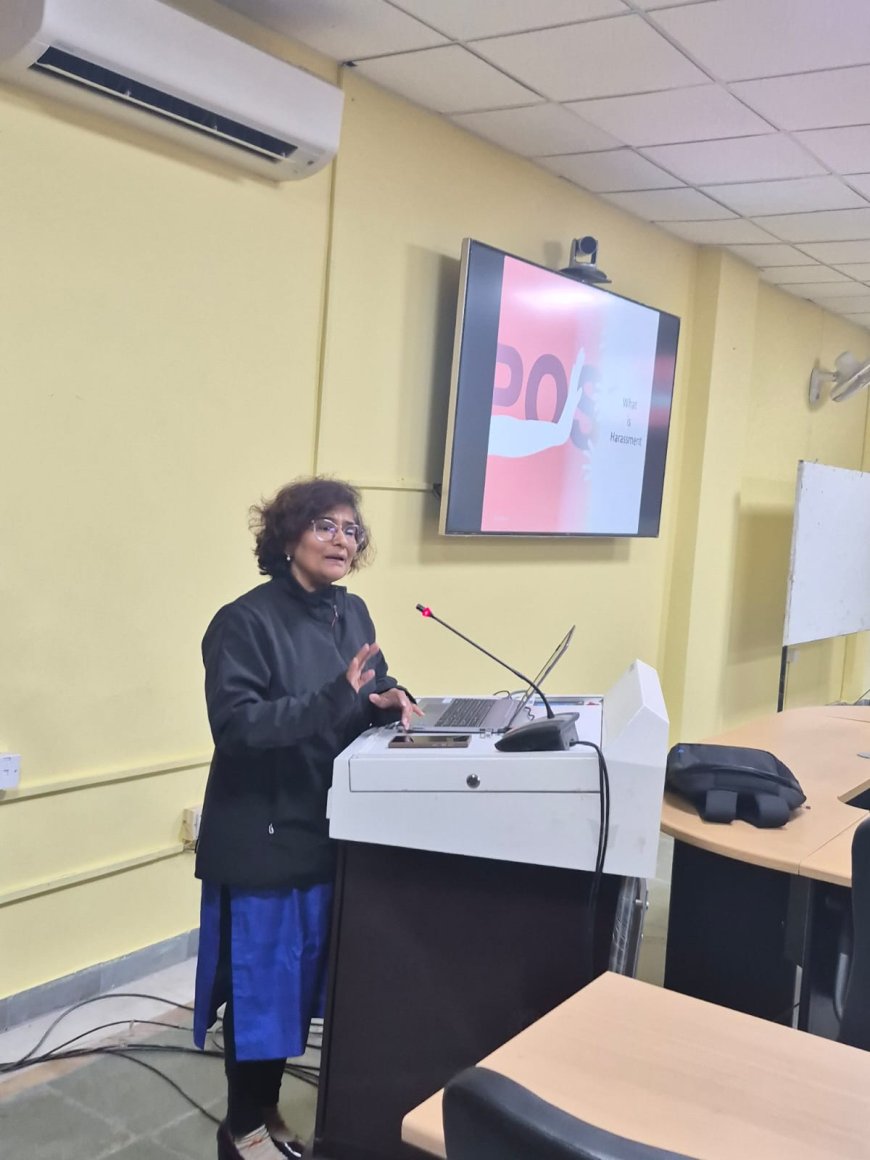 यौन उत्पीड़न पर पाश समिति ने दी कानूनी व व्यवहारिक जानकारी