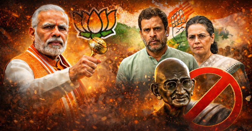 भाजपा ने फिर पकड़ा दिया कांग्रेस को झुनझना