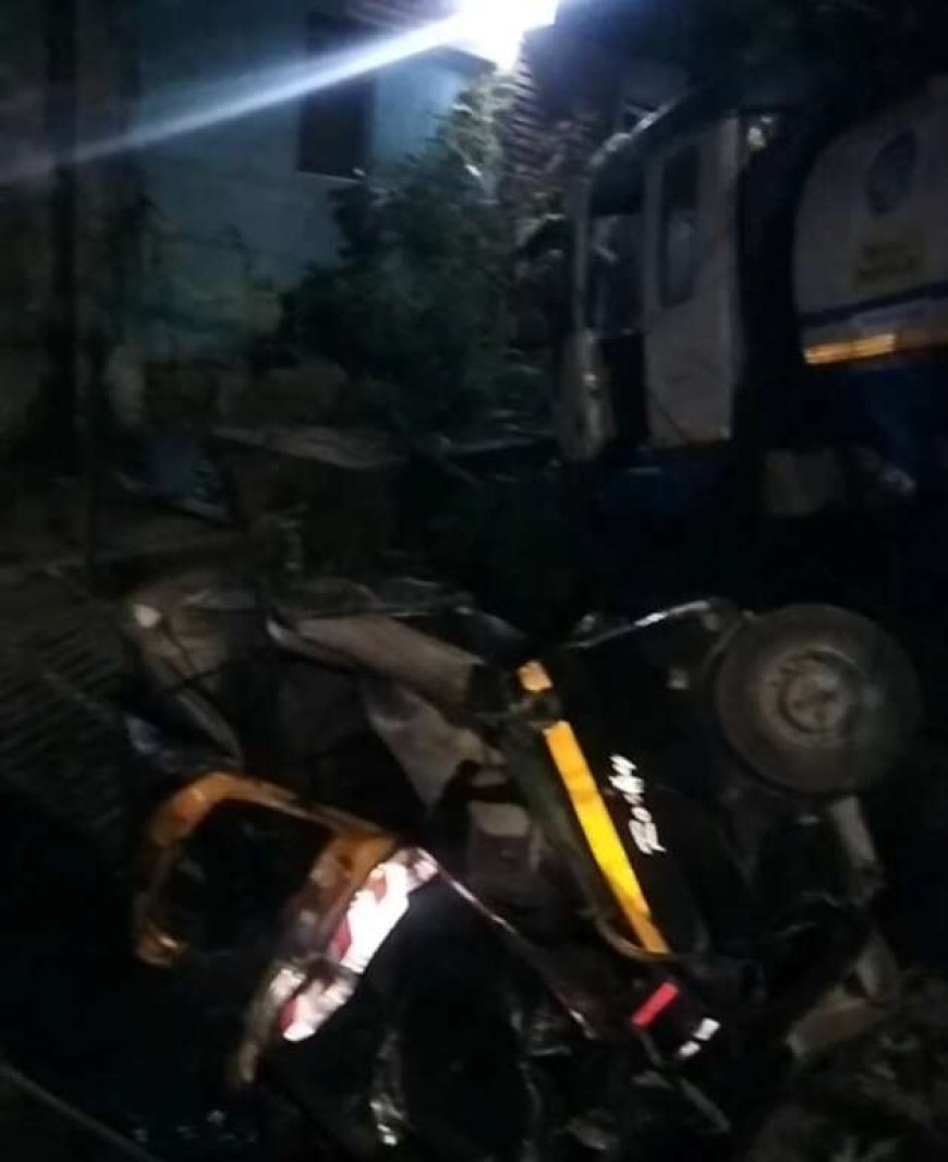 हल्द्वानी: नैनीताल रोड पर भीषण सड़क हादसा, ऑयल टैंकर ने मारी टक्कर