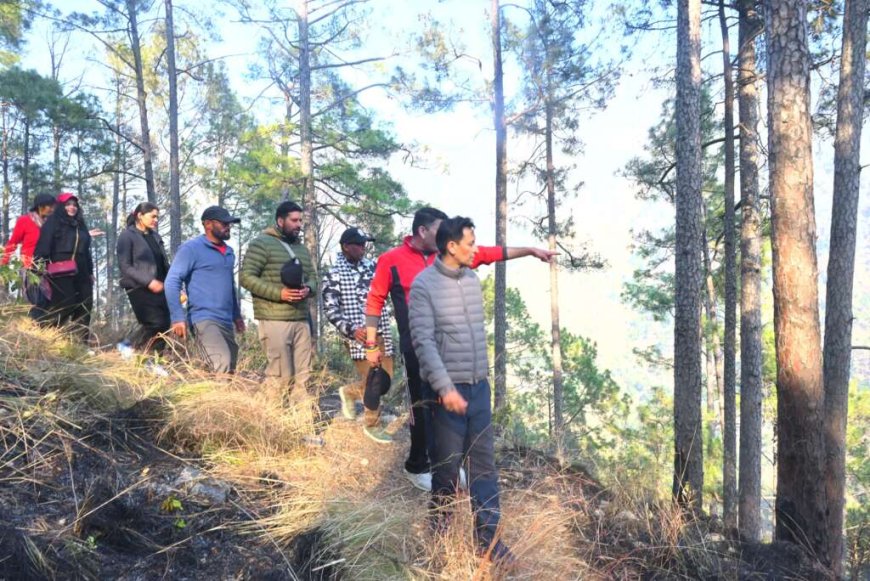 नैनीताल : बिरला चुंगी से कैंची धाम में ट्रैकिंग के साथ संपन्न हुआ कार्निवाल,ईको टूरिज्म के रूप में विकसित होगा ट्रैकिंग रूट : कुमाऊं कमिश्नर