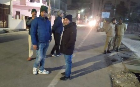 हल्द्वानी: न्यू ईयर को लेकर प्रशासन अलर्ट, सिटी मजिस्ट्रेट एवं तहसीलदार के नेतृत्व में देर रात तक चला सघन चेकिंग अभियान