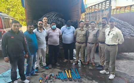 उत्तराखंड: STF की की गई बड़ी कार्रवाई, बिजली तार चोरी के 50 लाख के मामले का खुलासा