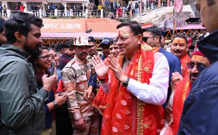 उत्तराखंड के गंगोत्री और यमुनोत्री धाम के कपाट श्रद्धालुओं के लिए खोले गए