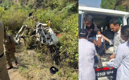 टिहरी गढ़वाल में भीषण सड़क दुर्घटना से 8 की जान गई, 2 घायल