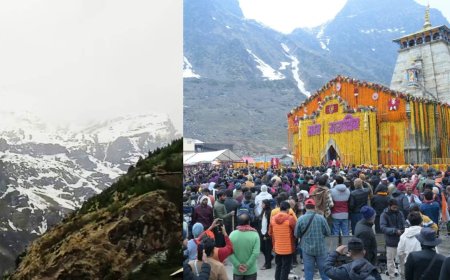 चारधाम यात्रा में श्रद्धालुओं की भीड़, 1.10 लाख ने किए केदारनाथ के दर्शन
