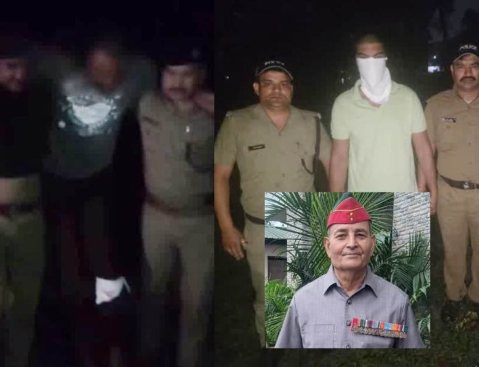 देहरादून: ब्रिगेडियर जोशी हत्याकांड में दो फरार आरोपी पकड़े गए, मुठभेड़ में एक बदमाश हुआ घायल