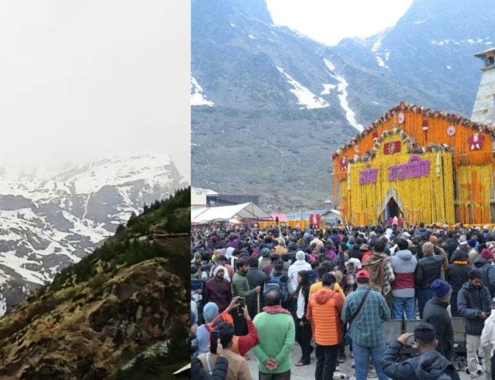 चारधाम यात्रा में श्रद्धालुओं की भीड़, 1.10 लाख ने किए केदारनाथ के दर्शन