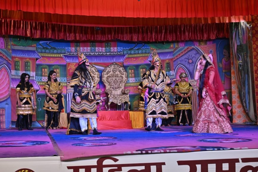 हल्द्वानी: अभूतपूर्व रामलीला में सूर्पनखा नासिका छेदन और सीता हरण की अद्भुत प्रस्तुति