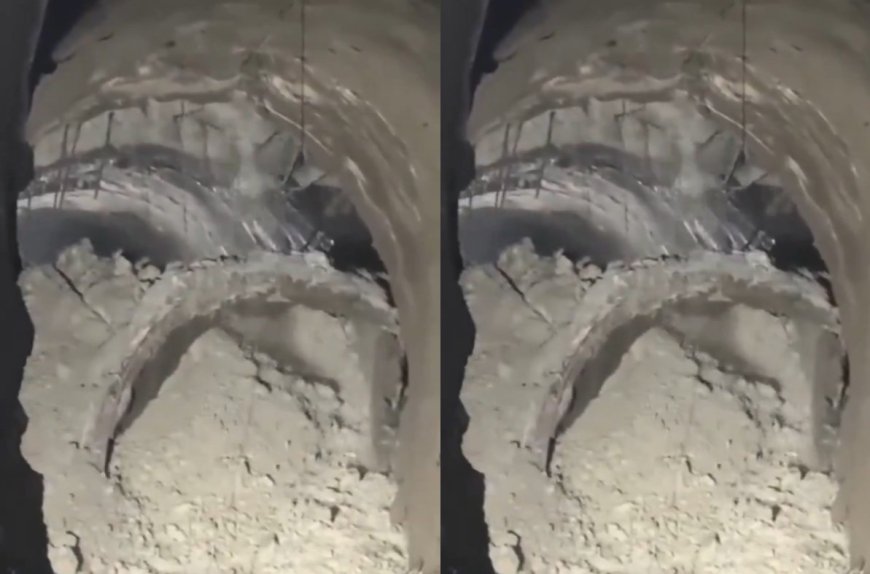 उत्तराखंड: रुद्रप्रयाग में सुरंग में धंसी मिट्टी, पानी के साथ आया मलबा, मची अफरा-तफरी