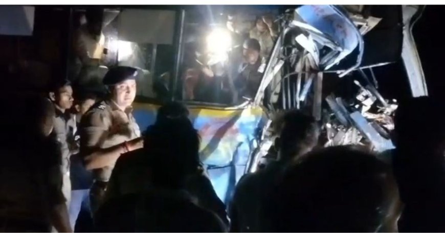 हरिद्वार में भीषण सड़क हादसा: रोडवेज बस और बारातियों की बस में टक्कर, 15 घायल